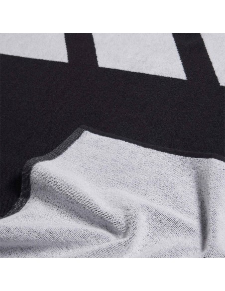 Adidas -Toalla Grande Adidas 3 Barra Negro Adidas -Toalla Grande Adidas 3 Barra Negro