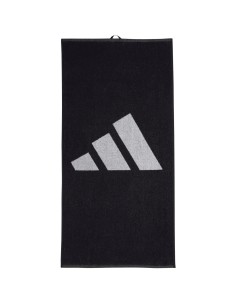 Adidas -Toalla Adidas Pequeña 3 Barra Negro