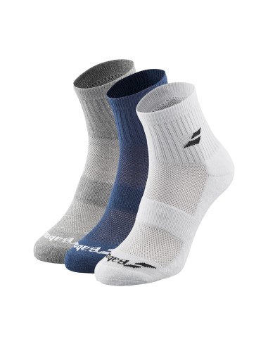 Babolat -Pack 3 Babolat Quarter Socks