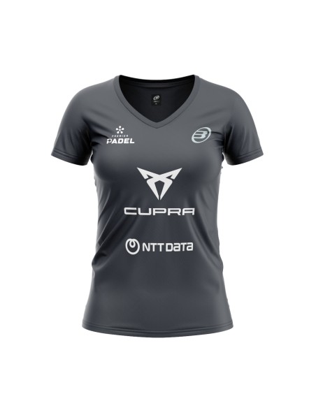 Bullpadel -Camiseta Bullpadel Larda Tour Final Delfi Brea Mujer Bullpadel -Camiseta Bullpadel Larda Tour Final Delfi Brea Mujer