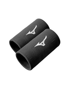Muñequeras Mizuno Wristband Long Negro Unisex