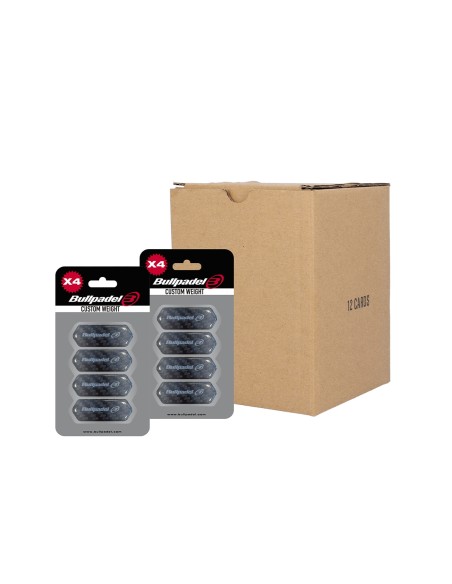 Bullpadel -BOX 12 UNITS - BLISTER (4 UNITS) BULLPADEL CUSTOM WEIGHT PROTECTOR 005 474990
