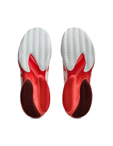 Asics -Asics Court Ff 3 Novak Clay 1041A521-966 White Red