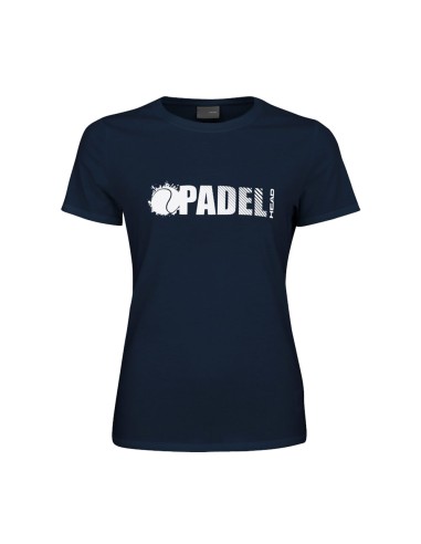 Head -HEAD PADEL FONT T-SHIRT W 814801 DB