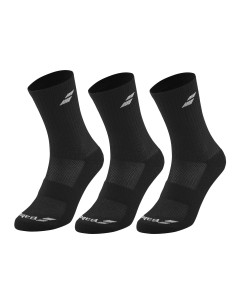 Babolat -Babolat Socks 3 Pairs Pack Black Junior