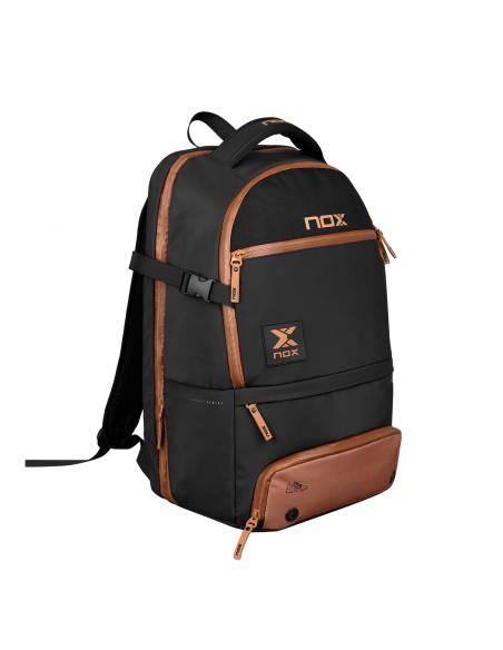 Nox -Backpack Nox Luxury Open Series Black Brown