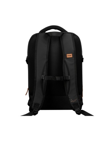 Nox -Mochila Nox Luxury Open Series Preta Castanha