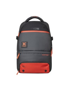 Nox -Mochila Nox Luxury Open Series Negro Rojo