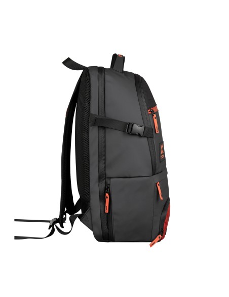 Nox -Mochila Nox Luxury Open Series Preto Vermelho