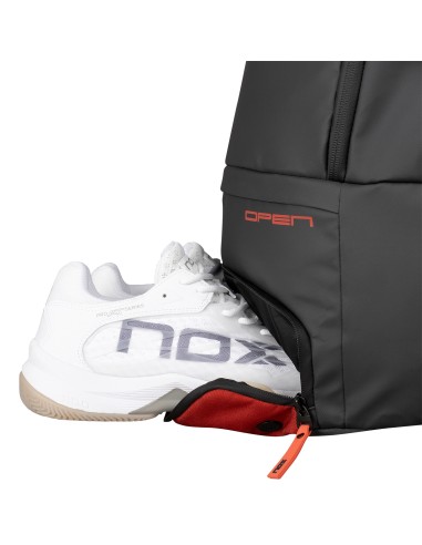 Nox -Backpack Nox Luxury Open Series Black Red