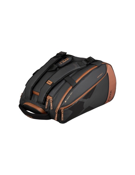 Nox -Nox Luxury Open Series Padelbag Black Brown Bpopenblbr