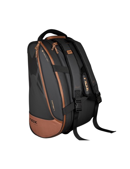 Nox -Nox Luxury Open Series Padelbag Black Brown Bpopenblbr