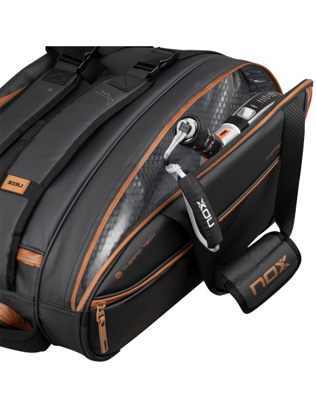 Nox -Sacos Padel Nox Luxury Open Series Preto Castanho Bpopenblbr
