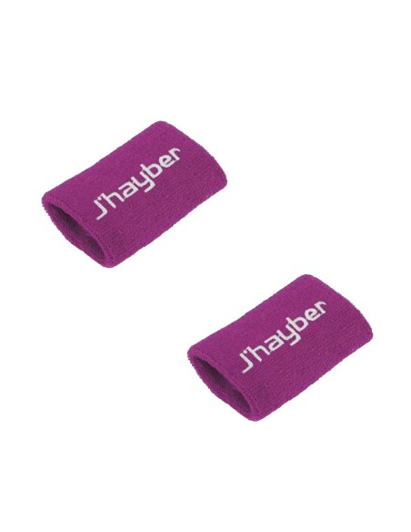 J HAYBER -Pair of J Hayber Matte Pink Wristband