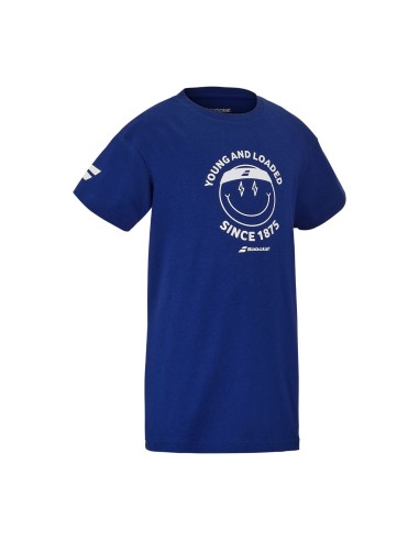 Babolat -Camiseta Babolat Exercise Cotton Tee Criança