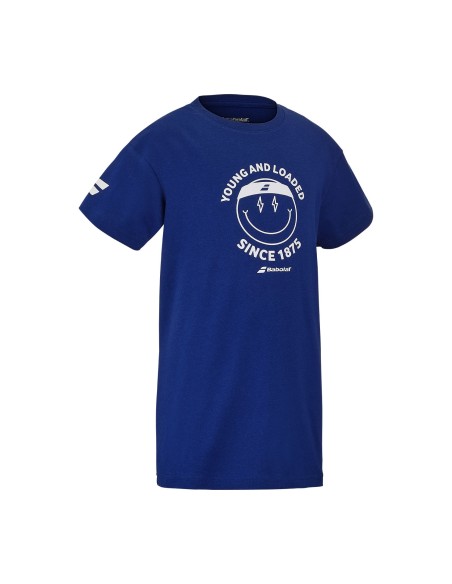 Babolat -Camiseta Babolat Exercise Cotton Tee Niño