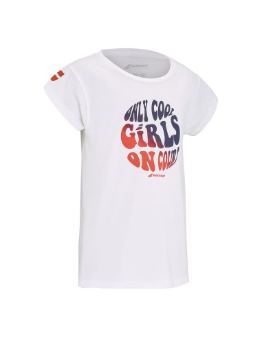 Babolat -T-Shirt Babolat Exercise Cotton Tee Girl