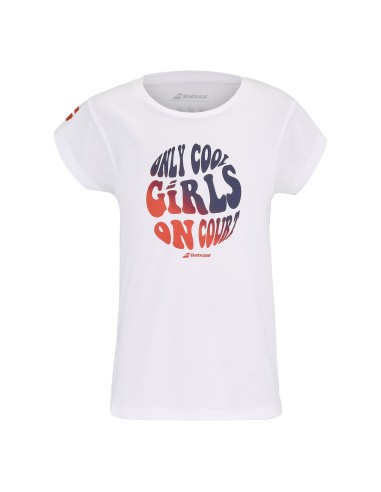 Babolat -Camiseta Babolat Exercise Cotton Tee Niña