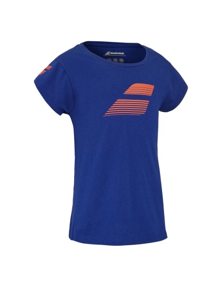 Babolat -Camiseta Babolat Exercise Cotton Tee Niña