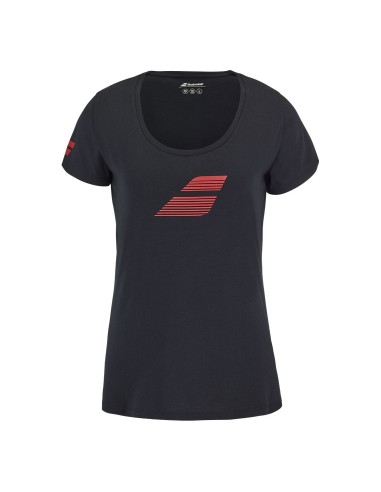 Babolat -T-SHIRT Babolat EXERCISE FLAG PARA MULHER