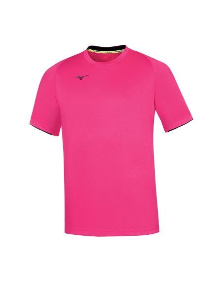 MIZUNO -CAMISETA MIZUNO CORE SHORT SLEEVE TEE 32EA7002 71 WHITE/NAVY