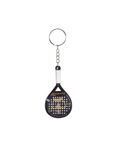 Black Crown -BLACK CROWN KEYCHAIN 7CM X 4CM BLACK/GOLD A001745