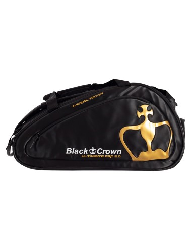 Black Crown -BLACK CROWN ULTIMATE PRO 2.0 BLACK/GOLD PADEL BAG A000396.NE.1