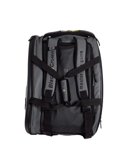 Black Crown -BLACK CROWN WONDER PRO 2.0 HARD BLACK/GREY PADEL BAG A003735 Black Crown -BLACK CROWN WONDER PRO 2.0 HARD BLACK/GREY PADEL BAG A003735