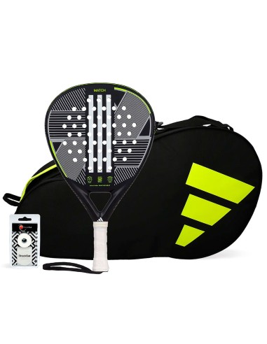 Babolat -Pack Adidas Match 3.3 Lime Saco Control