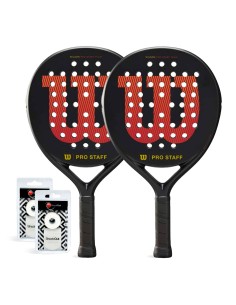 WILSON -Pack Dúo Wilson Pro Staff V2 Team Alt Black