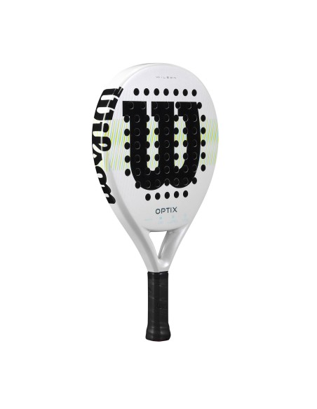 WILSON -Wilson Optix V1 White Padel 2 WILSON -Wilson Optix V1 White Padel 2