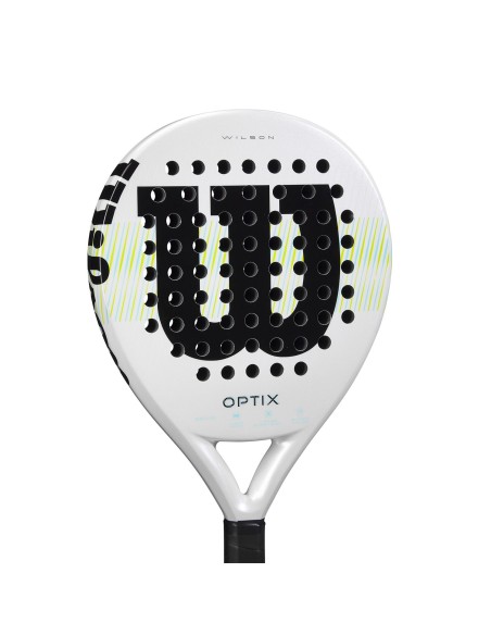 WILSON -Wilson Optix V1 White Padel 2 WILSON -Wilson Optix V1 White Padel 2