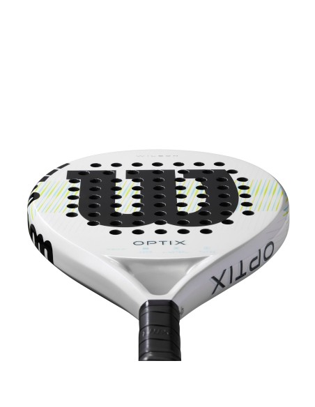 WILSON -Wilson Optix V1 White Padel 2 WILSON -Wilson Optix V1 White Padel 2