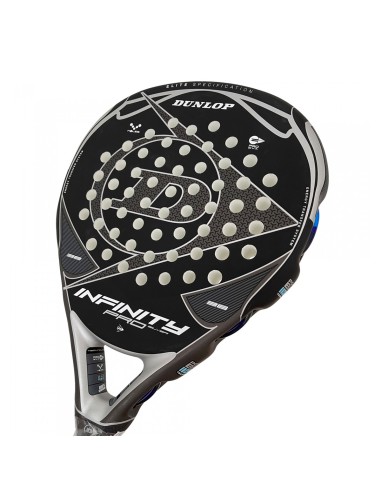 Dunlop -Dunlop Infinity Pro G1 Hl Silver 623968 Ofp Padel Racket