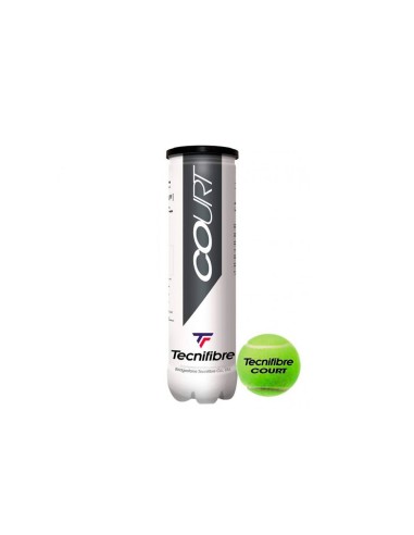 TECNIFIBRE -Tecnifibre Court 4-Ball Can