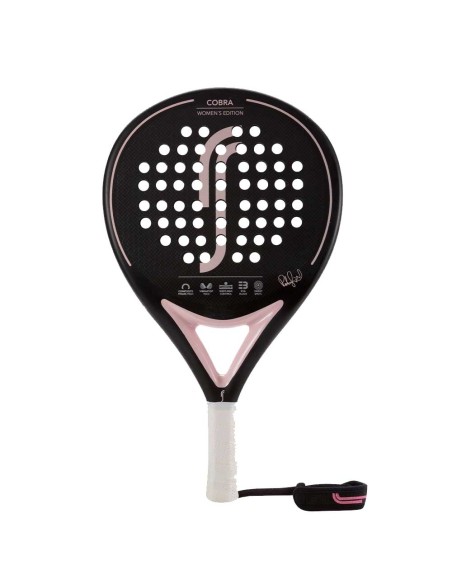 RS PADEL -Rs Padel Cobra Edition Negro Rosa Mujer