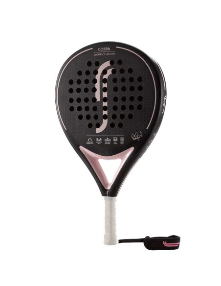 RS PADEL -Rs Padel Cobra Edition Negro Rosa Mujer