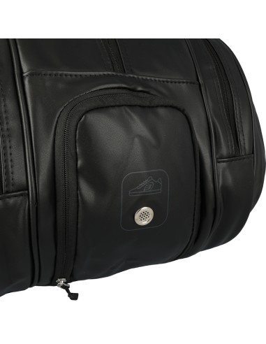 Bullpadel -Bullpadel Avant S Leather Black padel racket bag