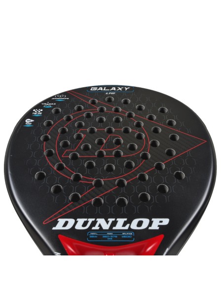 Dunlop Galaxy Black / Red ✅ Palas de pádel Dunlop ✅