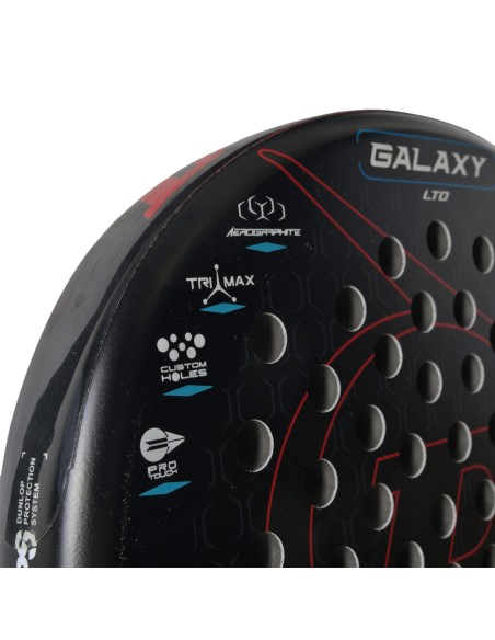 Dunlop Galaxy Black / Red ✅ Palas de pádel Dunlop ✅