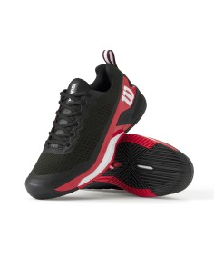 -Wilson Rush Pro 4.5 All Court Preto/Vermelho Wrs334330 2