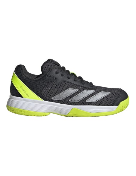 Adidas -Adidas Courtflash K JI2449 Junior Black