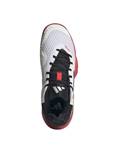 -Adidas Barricade K IH5545 Junior BLANCO NEGRO