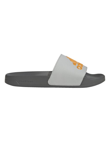 Adidas BM SportTech -Chinelo Adidas Adilette Shower Cinza/Laranja UNISSEX JI4759 Adidas BM SportTech -Chinelo Adidas Adilette Shower Cinza/Laranja UNISSEX JI4759