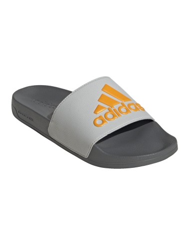 Adidas BM SportTech -Chinelo Adidas Adilette Shower Cinza/Laranja UNISSEX JI4759