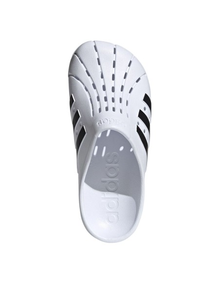 Adidas BM SportTech -Adidas Adilette Clog White Flip Flops UNISEX FY8970 Adidas BM SportTech -Adidas Adilette Clog White Flip Flops UNISEX FY8970