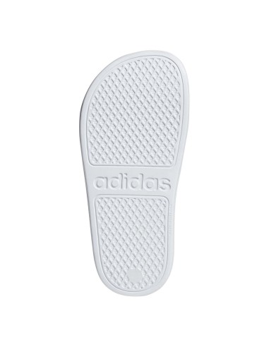 Adidas BM SportTech -Chanclas Adidas Adilette Aqua K Blanco/Plateado JUNIOR F35555