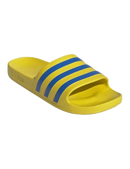 Adidas BM SportTech -Adidas Adilette Aqua Yellow Flip Flops UNISEX JI2222 Adidas BM SportTech -Adidas Adilette Aqua Yellow Flip Flops UNISEX JI2222