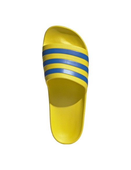 Adidas BM SportTech -Adidas Adilette Aqua Yellow Flip Flops UNISEX JI2222 Adidas BM SportTech -Adidas Adilette Aqua Yellow Flip Flops UNISEX JI2222