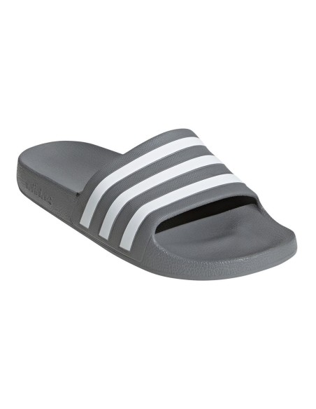 Adidas BM SportTech -Adidas Adilette Aqua Gray UNISEX Flip Flops F35538 Adidas BM SportTech -Adidas Adilette Aqua Gray UNISEX Flip Flops F35538